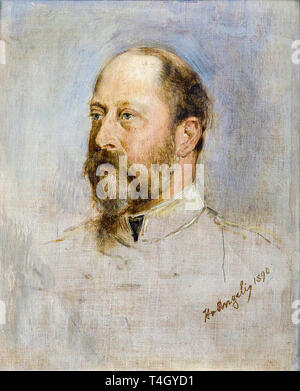 Heinrich von Angeli, le roi Édouard VII, portrait, 1890 Banque D'Images