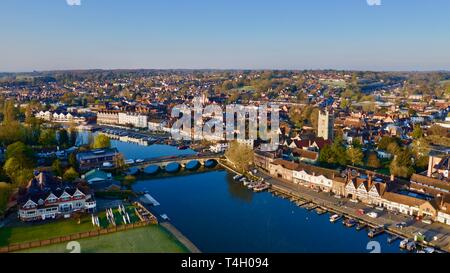 Henley on Thames Drone abattu Banque D'Images