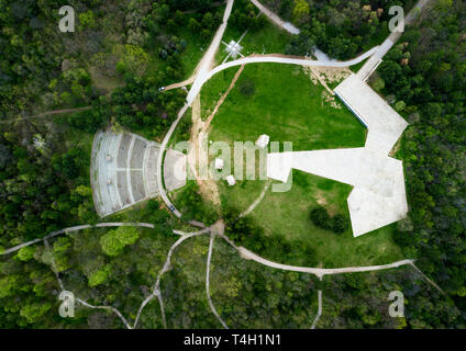 Bubanj park à Nis en Serbie du sud vue aérienne Banque D'Images