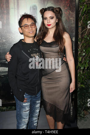 15 avril 2019 - Hollywood, Californie, États-Unis - 15 avril 2019 - Hollywood, Californie - James Wan. ''La malédiction de La Llorona'' Warner Bros' Los Angeles Premiere tenue à l'Egyptian Theatre. Crédit photo : Faye Sadou/AdMedia (crédit Image : © Faye Sadou/AdMedia via Zuma sur le fil) Banque D'Images