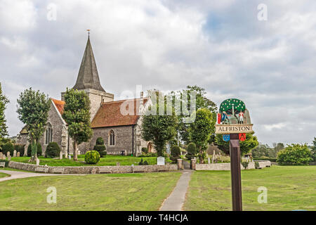 Dans l'église Saint Andrews 1 156 km ; Kirche in Alfriston Banque D'Images