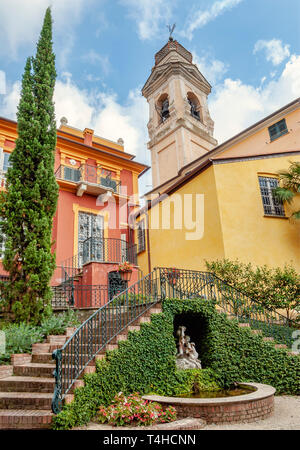 Palazzo Durazzo, Santa Margherita Ligure, Ligurie, Nord-Ouest de l'Italie Banque D'Images