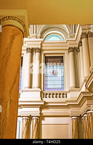 Eastbourne (Sussex, Angleterre) : Grand Hotel (intérieur) Banque D'Images