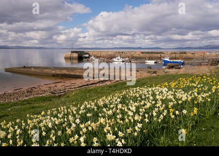 Crépuscule sur le Dornoch Firth. Banque D'Images