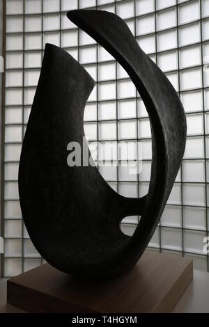 Barbara Hepworth Sculpture Tate St Ives Banque D'Images