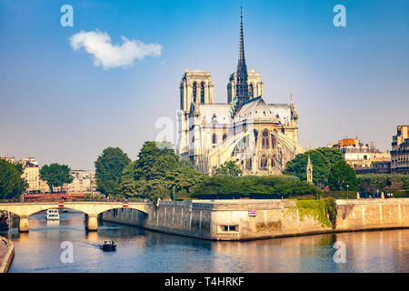 Notre Dame de Paris, France Banque D'Images