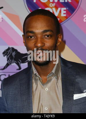 Garder vivante la mémoire rend hommage à Lionel Richie au 23e Gala annuel de puissance de l'amour au MGM Grand Garden Arena avec : Anthony Mackie Où : Las Vegas, Nevada, United States Quand : 16 Mar 2019 Crédit : Judy Eddy/WENN.com Banque D'Images