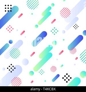 Abstract pattern design géométrique diagonal couleur vive et à l'arrière-plan. Vous pouvez utiliser pour couvrir moderne design, template, décoré, brochure, flyer, pos Illustration de Vecteur