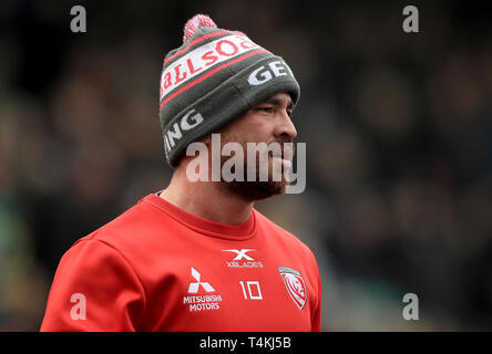 Gloucester Rugby's Danny Cipriani Banque D'Images