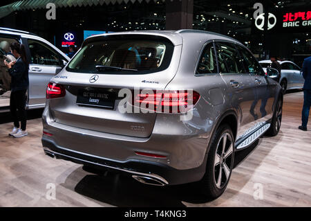 Mercedes-benz L - GLC marché Chinois version rallongée de la SUV GLC sa première au salon de l'auto de Shanghai 2019 le Banque D'Images