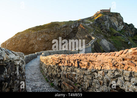 San Juan de Gaztelugatxe Banque D'Images