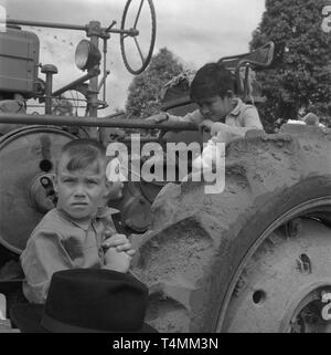 Festival de l'église dans une colonie italienne de différentes nationalités, El Rabon (Santa Fe), Argentine, 1957. Dans le monde d'utilisation | Banque D'Images