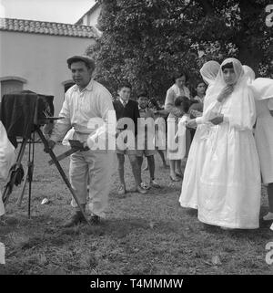 Festival de l'église dans une colonie italienne de différentes nationalités, El Rabon (Santa Fe), Argentine, 1957. Dans le monde d'utilisation | Banque D'Images