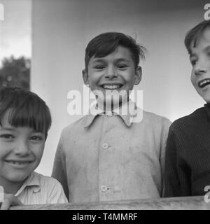 Festival de l'église dans une colonie italienne de différentes nationalités, El Rabon (Santa Fe), Argentine, 1957. Dans le monde d'utilisation | Banque D'Images