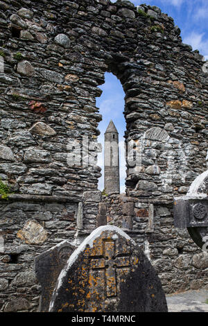 28 février 2018 - Glendalough, comté de Wicklow, photo de Peter Cavanagh Photography Banque D'Images