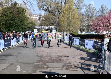 Marathon de vélo de Brighton 2019 Banque D'Images