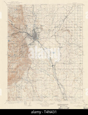 Carte TOPO USGS Colorado Colorado Springs CO 4029591909 Restauration 125000 Banque D'Images