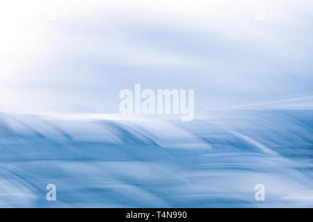 Les toiles de haute technologie, d'art moderne et des couleurs pastel concept - Blue digital design futuriste, abstract background Banque D'Images