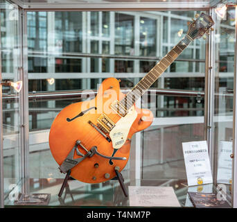 Frankfurt am Main, Allemagne - 2 Avril 2019 : guitare à Musikmesse Frankfurt Banque D'Images