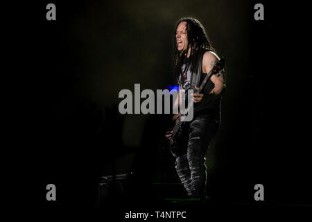 4 mars 2019 - Toronto, Ontario, Canada - Groupe de Chicago, perturbé, effectué un show de Toronto. En photo : DAVID DRAIMAN, DAN DONEGAN, MIKE WENGREN, JOHN MOYER, ERICH AWALT, STEVE KMAK (crédit Image : © Angel Marchini/Zuma sur le fil) Banque D'Images