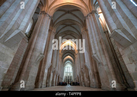 Monastère d'Alcobaça, Portugal Banque D'Images