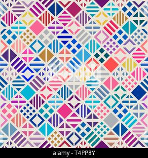 Modèle logique géométrique Illustration de Vecteur