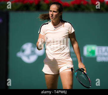 INDIAN WELLS, États-Unis d'Amérique - 18 mars : Daria Kasatkina de Russie à la BNP Paribas Open 2018 Premier tournoi WTA tennis Banque D'Images