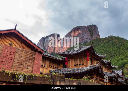 Mille Yangtze Turtle Mountain, Lijiang, Yunnan, Chine Banque D'Images