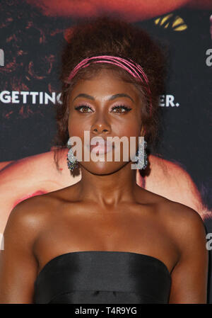 Los Angeles, Californie, USA. 17 avr, 2019. Los Angeles, Californie, USA. 17 avr, 2019. DeWanda sage, arrive à Los Angeles une projection spéciale de "quelqu'un d'Netflix grande', à l'ArcLight Hollywood à Los Angeles en Californie le 17 avril 2019 Credit : Faye Sadou/MediaPunch MediaPunch Crédit : Inc/Alamy Live News Banque D'Images