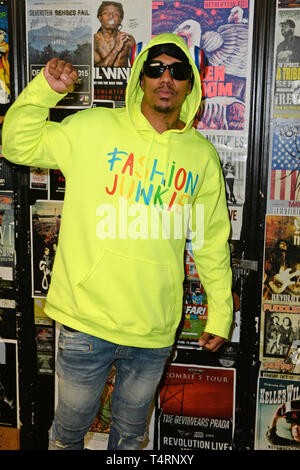 FORT LAUDERDALE FL - 18 avril : Nick Cannon à 99 Jamz Uncensored révolution à vivre le 18 avril 2019 à Fort Lauderdale, en Floride. Credit : mpi04/MediaPunch Banque D'Images