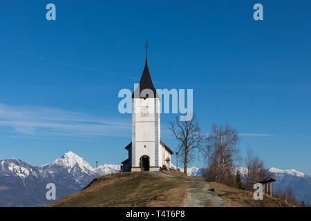 Eglise de Saint Primus et Felician, Jamnik, Slovénie Banque D'Images