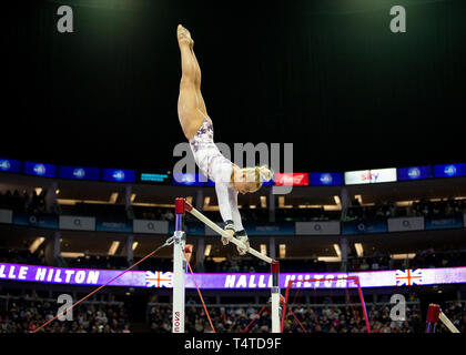 Superstars de la gymnastique Banque D'Images