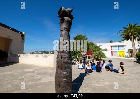 Taller infantil, Fundació Pilar i Joan Miró , Palma, Majorque, îles Baléares, Espagne, Europe. Banque D'Images