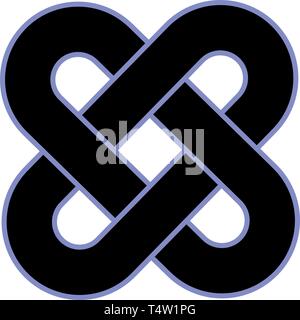 Celtic knot vector Illustration de Vecteur