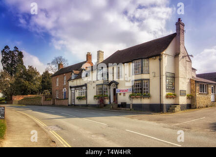 Oag Royal pub/restaurant à Bredon village. Banque D'Images