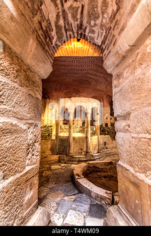 Intérieur de Saint Demetrius, la cathédrale de la ville de Thessalonique, Grèce Banque D'Images