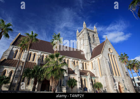 Les Bermudes, Hamilton, Cathédrale de la Sainte Trinité Banque D'Images