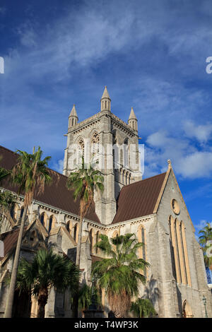 Les Bermudes, Hamilton, Cathédrale de la Sainte Trinité Banque D'Images