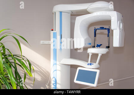 L'équipement dentaire panoramique X-ray. Équipements en clinique dentaire moderne Banque D'Images