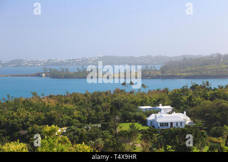 Les Bermudes, Scaur Fort Banque D'Images