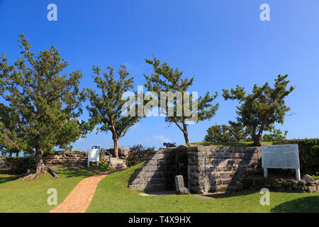 Les Bermudes, Scaur Fort Banque D'Images