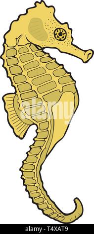 Seahorse Illustration vectorielle Illustration de Vecteur