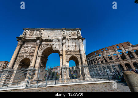 Colisée, Rome., talie Banque D'Images