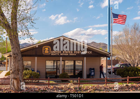 United States Post Office en Beatty - BEATTY, USA - Le 29 mars 2019 Banque D'Images