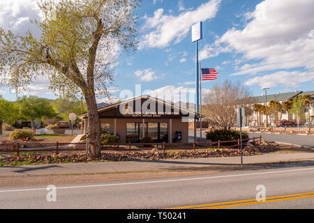 United States Post Office en Beatty - BEATTY, USA - Le 29 mars 2019 Banque D'Images