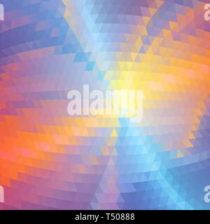 Résumé fond composé de triangles Banque D'Images