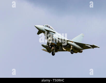 BAE Systems Eurofighter Typhoon II RP-MK4 Banque D'Images