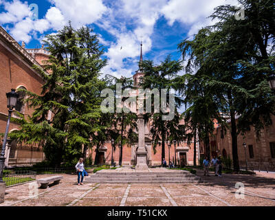 Plaza de las Bernardas. Alcalá de Henares. Madrid. España Banque D'Images