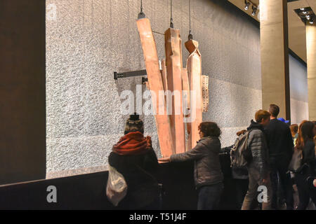 À l'intérieur du National le 11 septembre (9/11) et Memorial Museum Banque D'Images