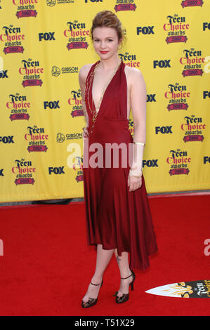 LOS ANGELES, CA. 14 août 2005 : Amber Tamblyn au Teen Choice Awards 2005 à l'Universal Amphitheatre, Hollywood. © Paul Smith / Featureflash Banque D'Images